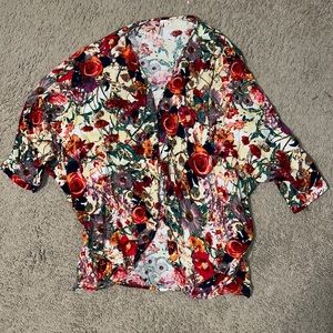 Floral kimono